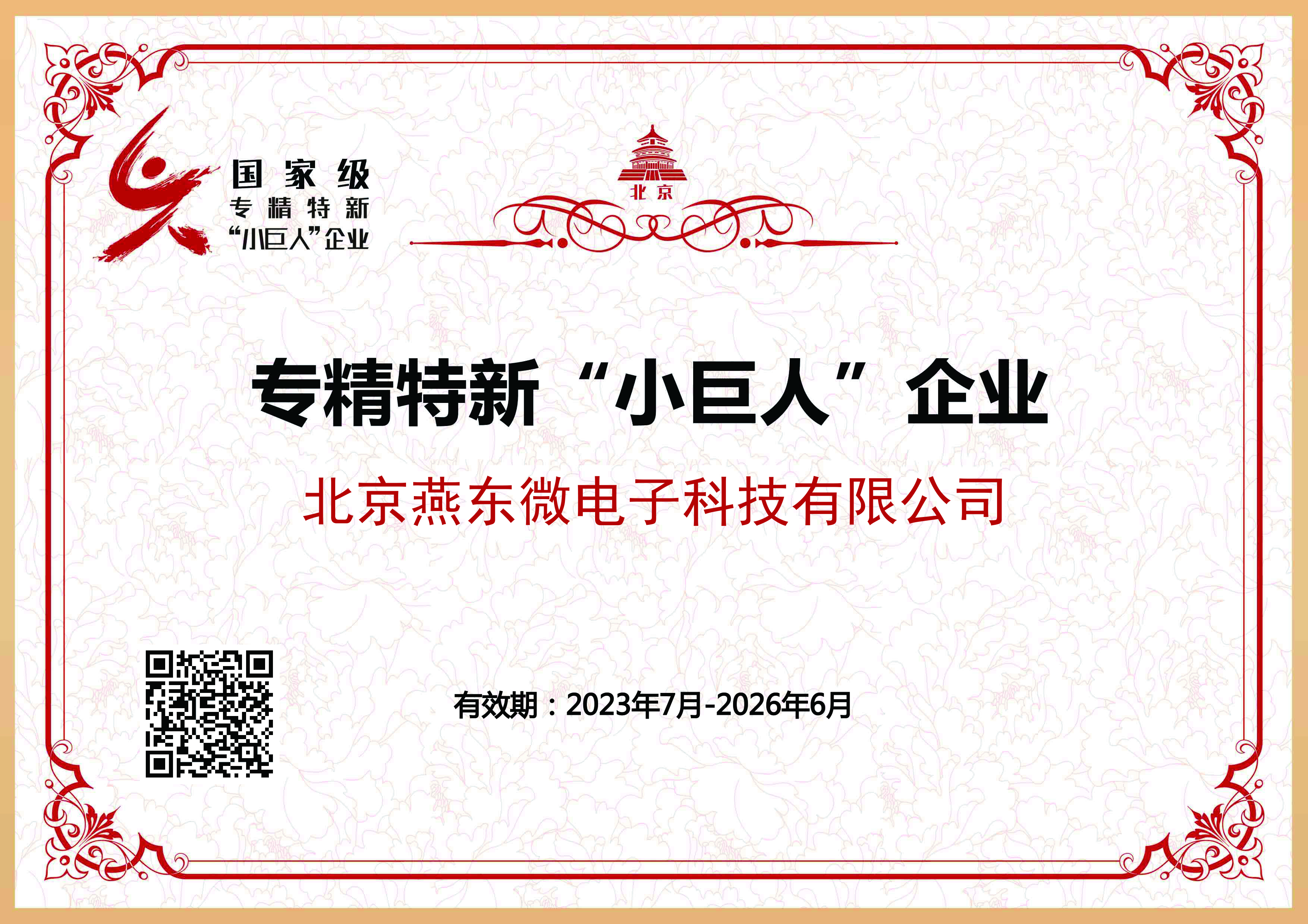 DB旗舰微所属DB旗舰科技获国家级专精特新“小巨人”企业认证